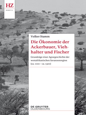 cover image of Die Ökonomie der Ackerbauer, Viehhalter und Fischer